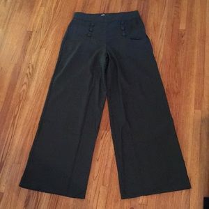 High waist wide leg Unique Vintage trousers